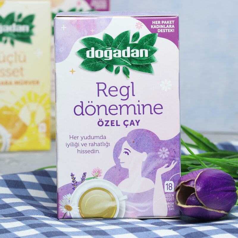 1 Doğadan Regl Dönemine Özel Çay 18 Poşet - Görsel 2