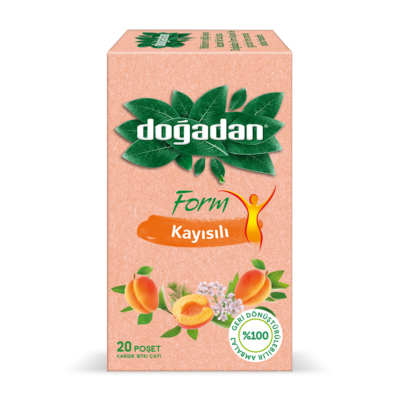 Doğadan Form Kayısılı 20 Poşet Karışık Bitki Çayı