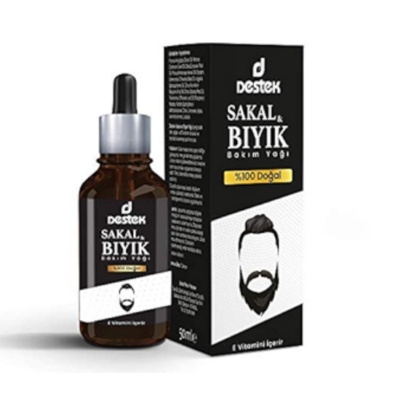 Destek Sakal ve Bıyık Bakım Yağı 50 ml
