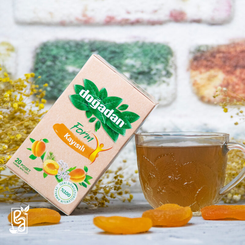 Doğadan Kayısılı Doğadan Form Kayısılı 20 Poşet Karışık Bitki Çayı - Görsel 2