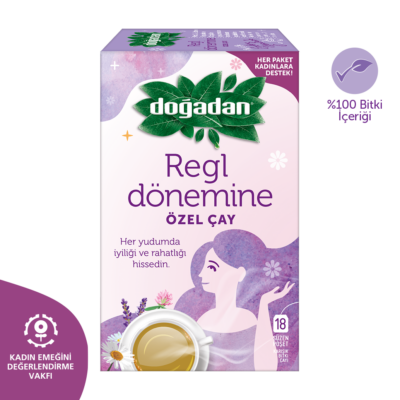 Doğadan Regl Dönemine Özel Çay 18 Poşet
