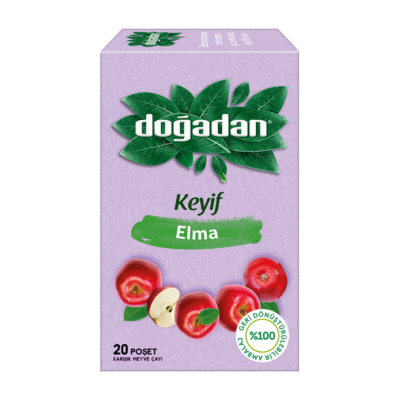 Doğadan Keyif Elma 20 Poşet Karışık Meyve Çayı