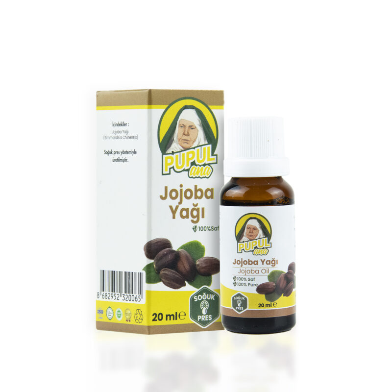jojobayagi20-3 Pupul Ana Saf Jojoba Yağı 20 ml (Soğuk Pres) - Görsel 2