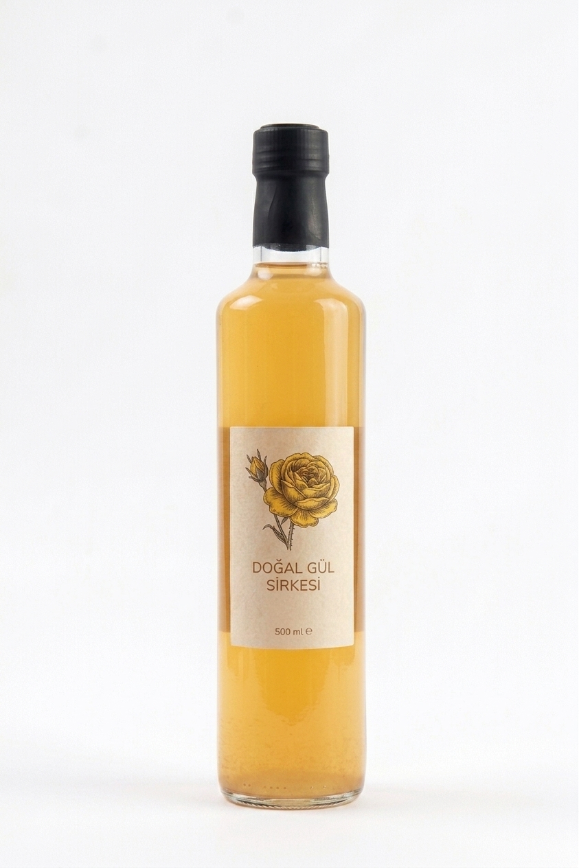 Doğal Gül Sirkesi 500ml
